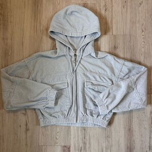 BDG Cotton Corduroy Patch Pocket Cropped Jacket size small